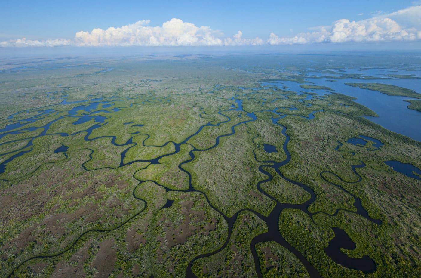 Everglades Project Tile, Leg Priorities Header Aerial view, Everglades Natuional Park, FLORIDA, USA, AMERICA