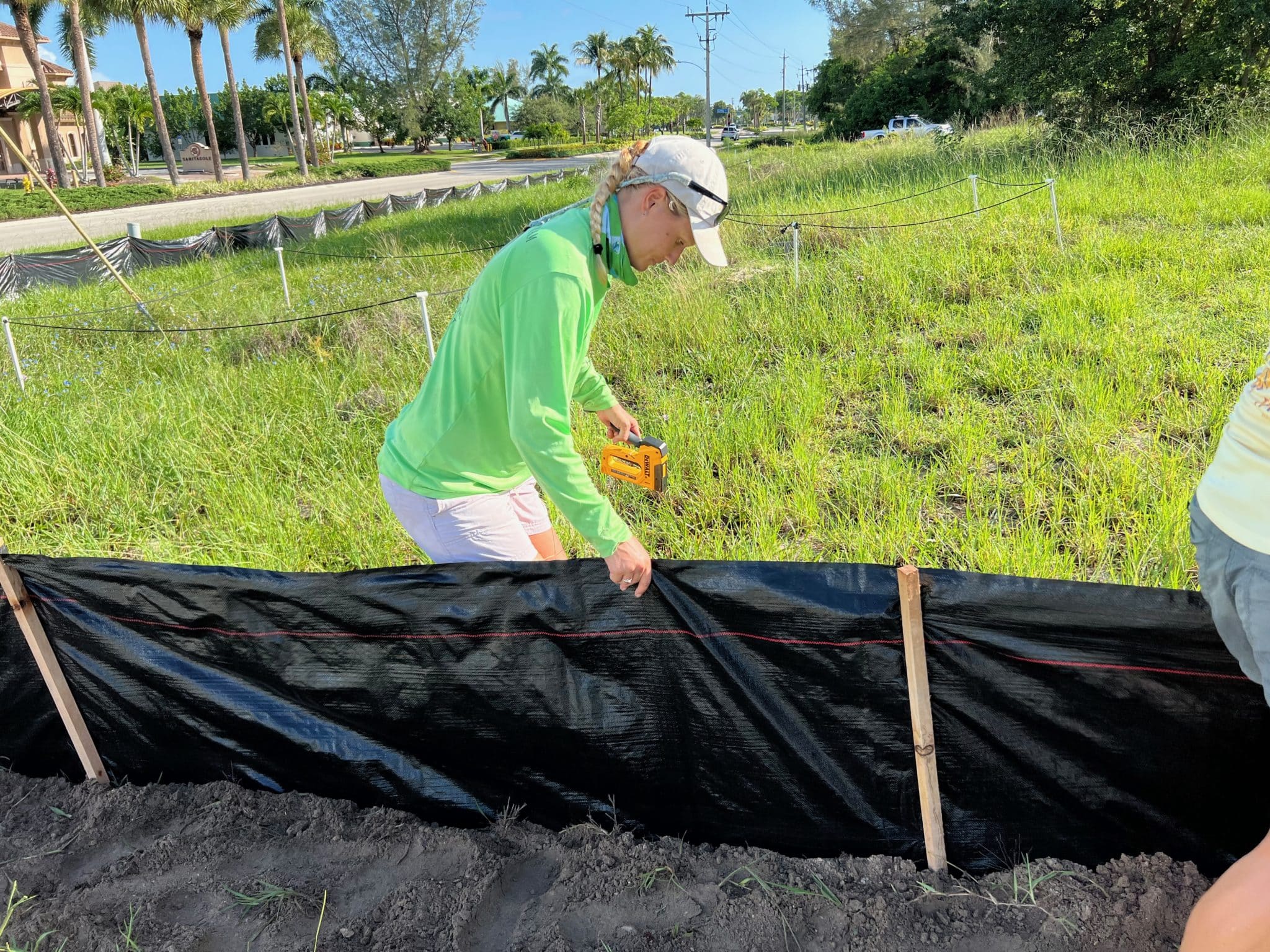 Brittany Piersma Field Biologist with the Audubon Western Everglades, surveys Gopher tortoises and Burrowing owls across the Marco Island area.