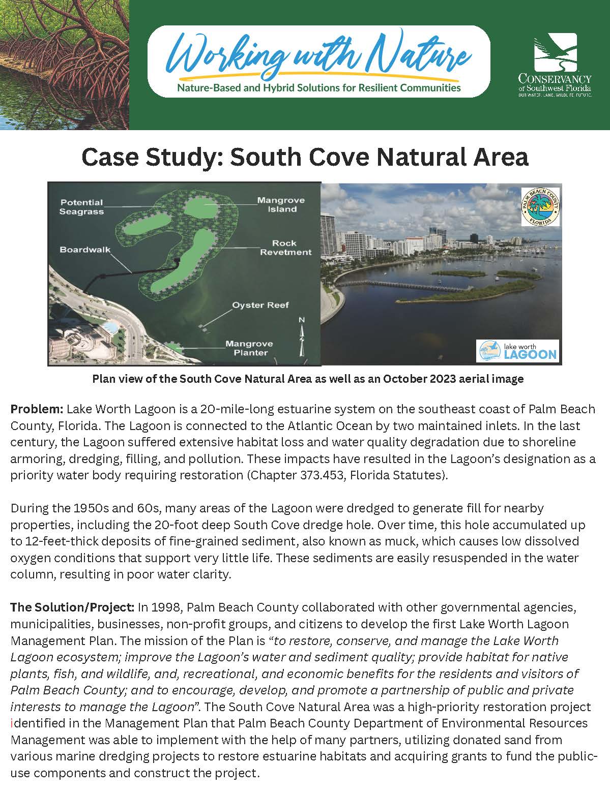 NBS Fact Sheet South Cove Natural Area Finalized July2025 Standard Page 1
