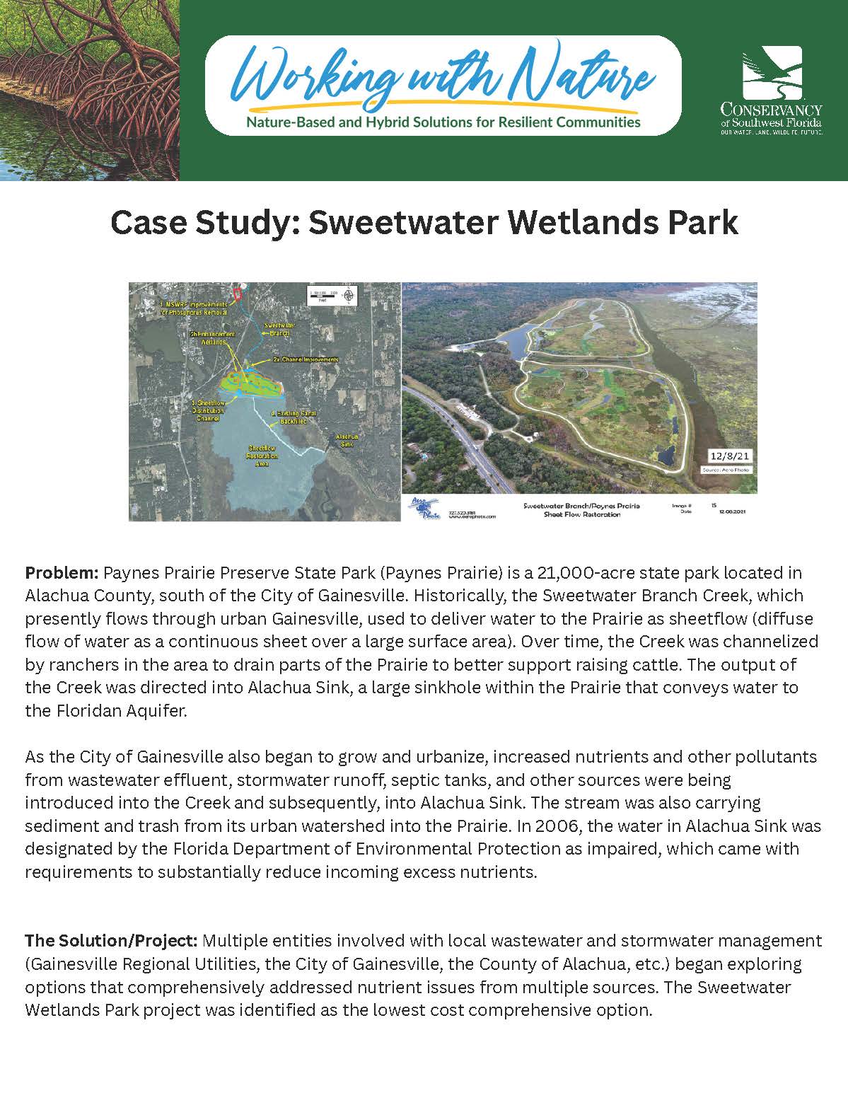 NBS Fact Sheet Sweetwater Wetlands Finalized July2025 Standard Page 1