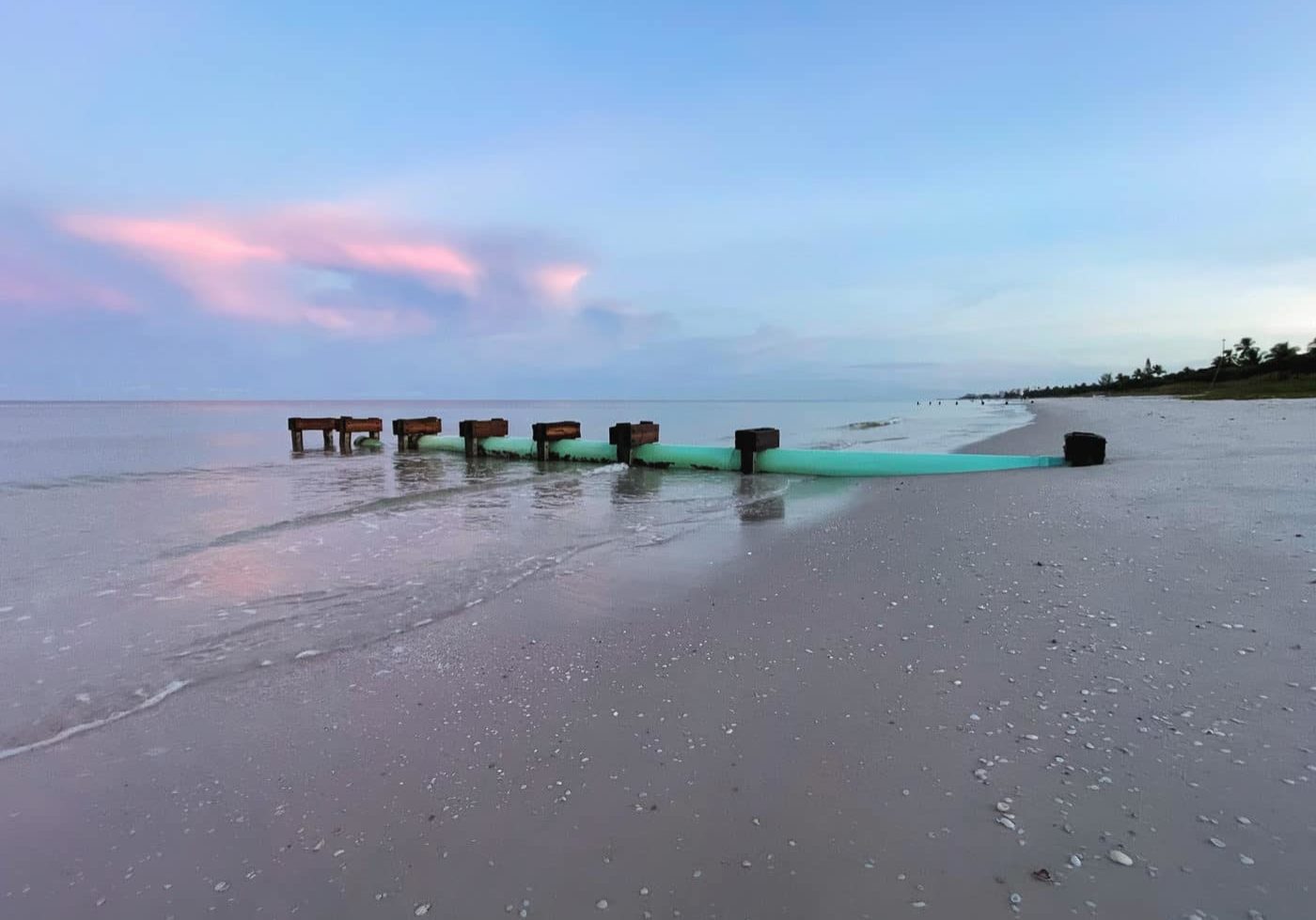 Naples Beach outfall