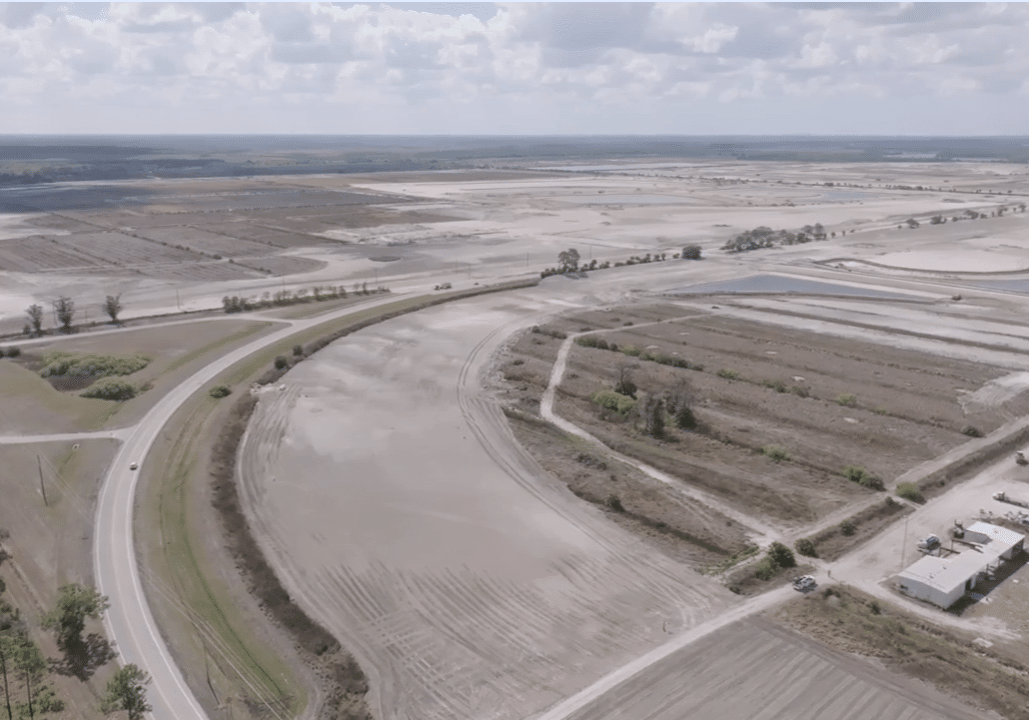 Drone overview of development