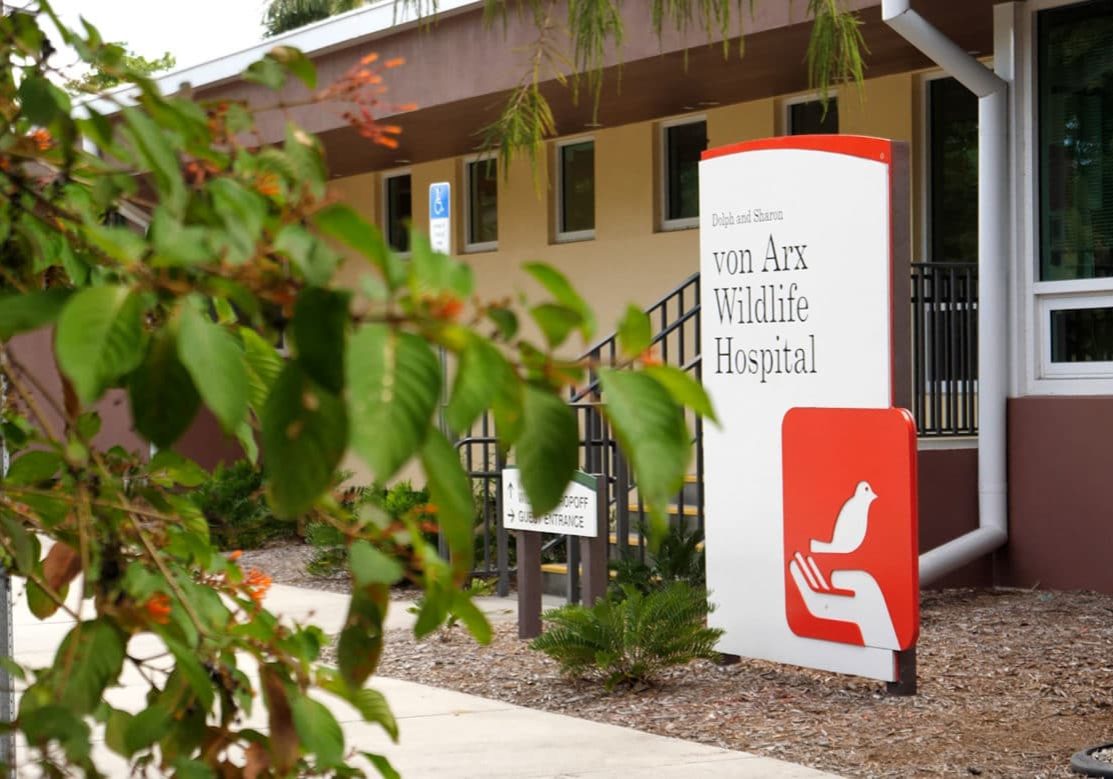 wildlife hospital entrance